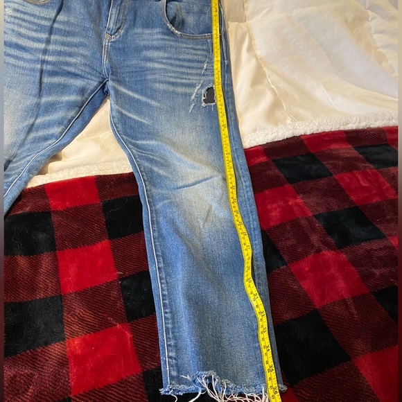 Zara Basics Z1975 Distressed Jeans- size 8 - Picture 10 of 10